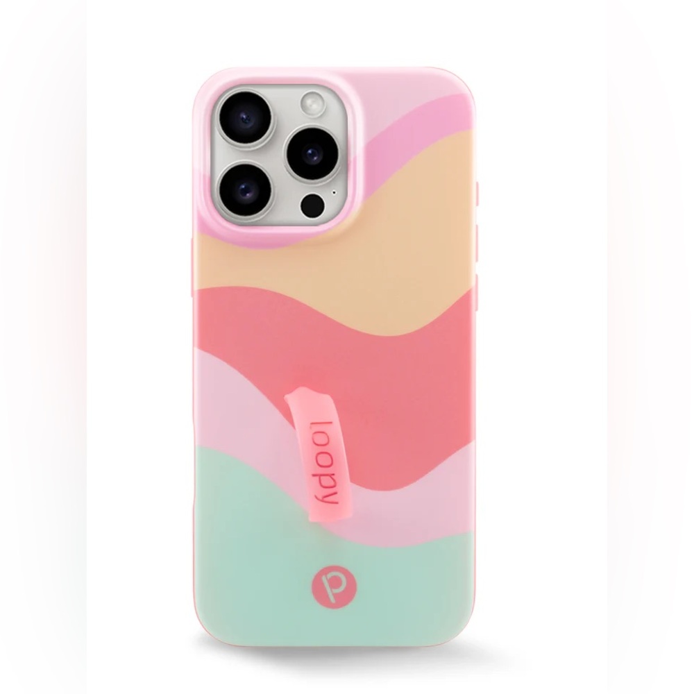 New Loopy Case iPhone 16 Pro Sweet Sorbet X Amber Massey Limited Edition Righty